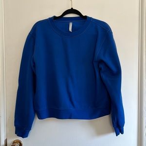 FABLETICS Womens slight crop crewneck